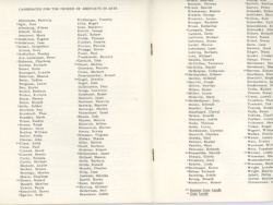 Concordia Lutheran Junior College Graduation Ceremony, 1966